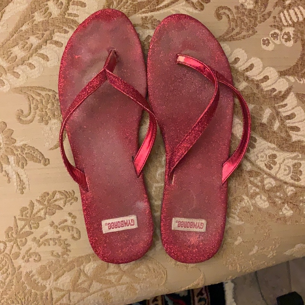 Red slippers